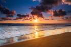 Sunset at Playa Matapalo, Puntarenas Province, Costa Rica Art Print